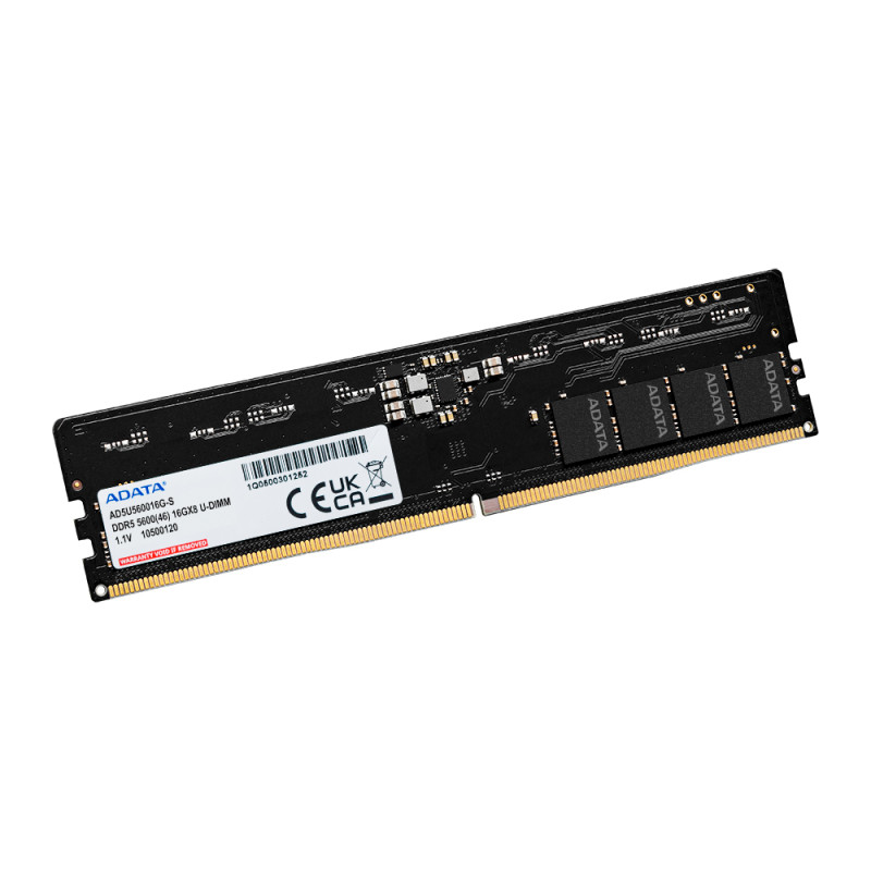 ADATA AD5U560016G-S Premier , 16 GB, 1 x 16 GB, DDR5, 5600 MHz, 288-pin DIMM