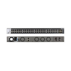 NETGEAR XSM4348CS-100NES M4300-48X/US/EME, Gestionado, 10G Ethernet (100/1000/10000), Montaje en rack, 1U