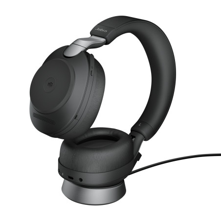 Jabra 28599-999-889 Evolve2 85, Inalámbrico, Oficina/Centro de llamadas, 20 - 20 Hz, 286 g, Auriculares, Negro