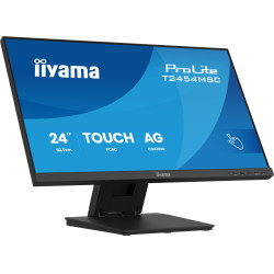 iiyama T2454MSC-B3AG ProLite T2454MSC-B3AG, 60,5 cm (23.8"), 1920 x 1080 Pixeles, Full HD, LED, 4 ms, Negro