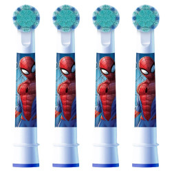 Oral-B 8006540805374 Kids Pro Kids3+, 4 pieza(s), Multicolor, Blanco, Hombre Araña, 3 año(s), Blister 2