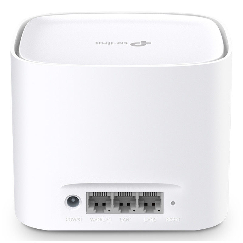 TP-Link HX520 1-PACK HX520, Blanco, Interno, Enrutador de malla, Doble banda (2,4 GHz / 5 GHz), Wi-Fi 6 (802.11ax), 3000 Mbit/s