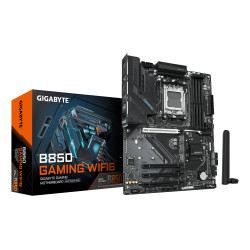GIGABYTE B850 GAMING WF6 B850 GAMING WIFI6 Placa Base - Procesadores AMD Ryzen Serie 9000, VRM digital de 6+2+2 fases, hasta