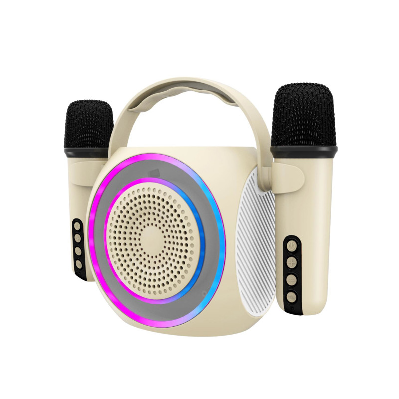 Celly PARTYMIC2WH PARTYMIC2, 6,6 cm, 6 W, 4 Ω, Inalámbrico, 10 m, Blanco