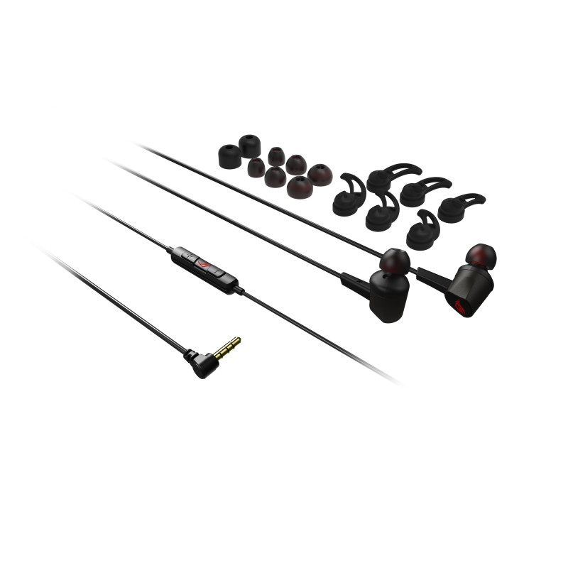 ASUS 90YH02V0-B2UA00 ROG Cetra Core II, Alámbrico, Juego, 20 - 40000 Hz, 18 g, Auriculares, Negro