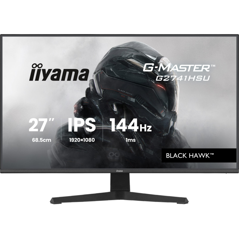 iiyama G2741HSU-B1 G-MASTER G2741HSU-B1, 68,6 cm (27"), 1920 x 1080 Pixeles, Full HD, Negro