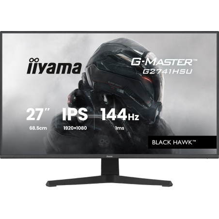 iiyama G2741HSU-B1 G-MASTER G2741HSU-B1, 68,6 cm (27"), 1920 x 1080 Pixeles, Full HD, Negro
