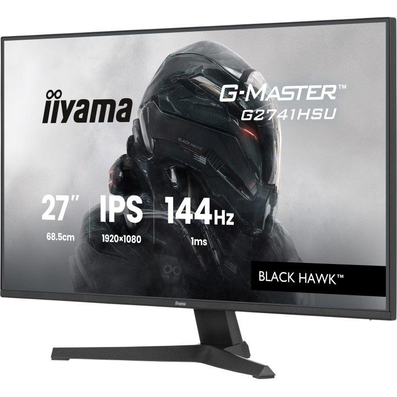 iiyama G2741HSU-B1 G-MASTER G2741HSU-B1, 68,6 cm (27"), 1920 x 1080 Pixeles, Full HD, Negro