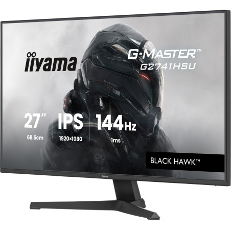 iiyama G2741HSU-B1 G-MASTER G2741HSU-B1, 68,6 cm (27"), 1920 x 1080 Pixeles, Full HD, Negro