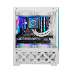 Mars Gaming MCSE2W MC-SE2W, Mini Tower, PC, Blanco, micro ATX, Mini-ITX, Juego, Multi 2