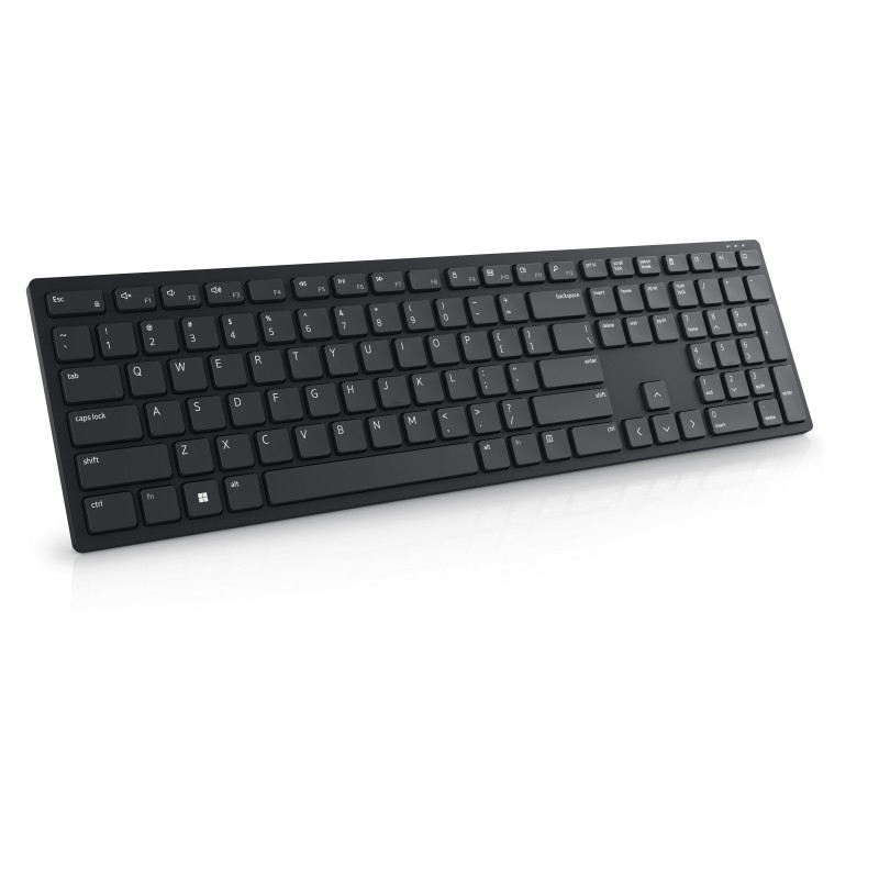 DELL KB500-BK-R-INT Teclado Pro - KB500 - EEUU Internacional (QWERTY), Completo (100%), Inalámbrico, RF inalámbrico, QWERTY,