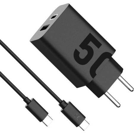 Motorola SJMC502 TurboPower 50W, Interior, Corriente alterna, Negro