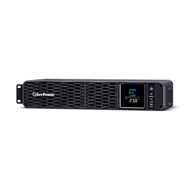 CyberPower CP1600EIPFCRM2U CP1600EIPFCRM2U, Línea interactiva, 1,6 kVA, 1000 W, Onda sinusoidal pura, 169 V, 271 V
