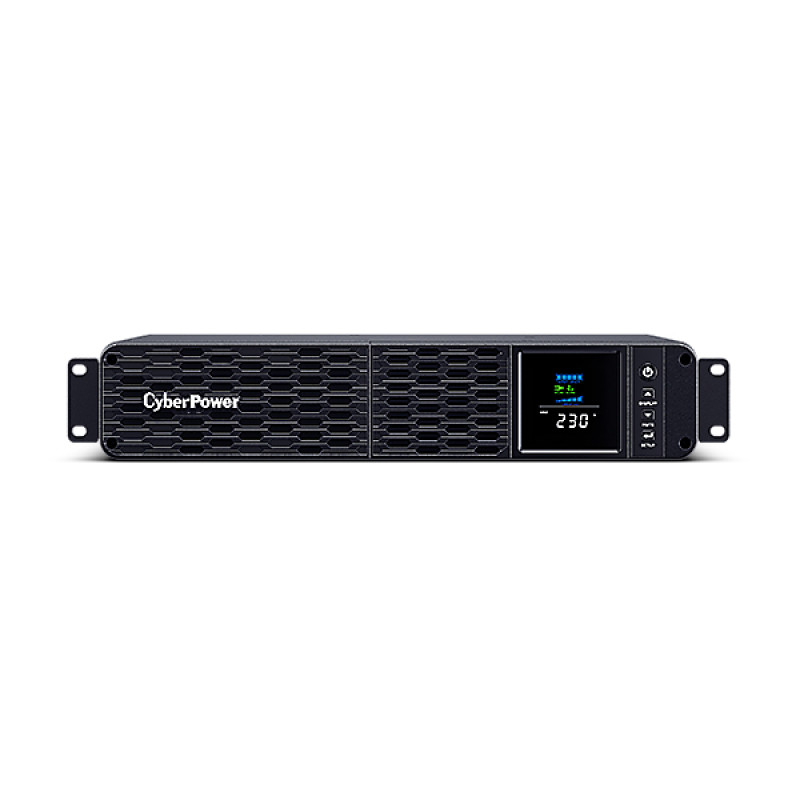 CyberPower CP1600EIPFCRM2U CP1600EIPFCRM2U, Línea interactiva, 1,6 kVA, 1000 W, Onda sinusoidal pura, 169 V, 271 V