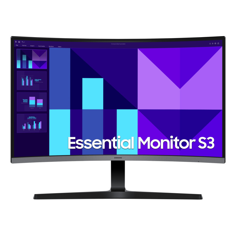 Samsung LS27D392GAUXEN S27D392GAU, 68,6 cm (27"), 1920 x 1080 Pixeles, Full HD, LCD, 4 ms, Negro