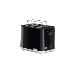 Braun 0X23010026 HT1010BK, 2 rebanada(s), Negro, Plástico, Giratorio, 900 W, 132 x 35 x 119 mm