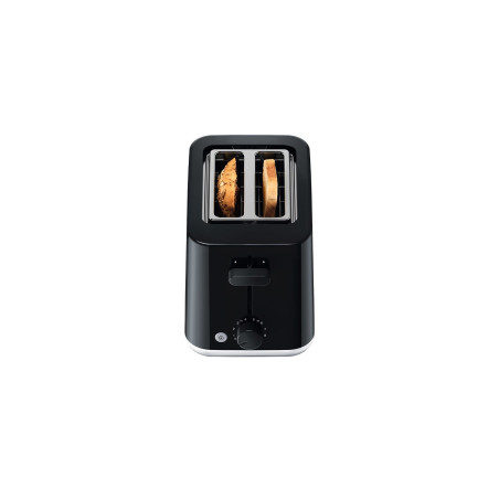 Braun 0X23010026 HT1010BK, 2 rebanada(s), Negro, Plástico, Giratorio, 900 W, 132 x 35 x 119 mm