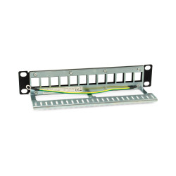 Equip 769331 769331, Keystone, Montaje en bastidor, 1U, Negro, Metal, RoHS 2