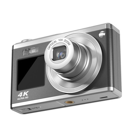 AgfaPhoto DC9200BK Realishot DC9200, 24 MP, CMOS, 10x, 4K Ultra HD, 123 g, Negro