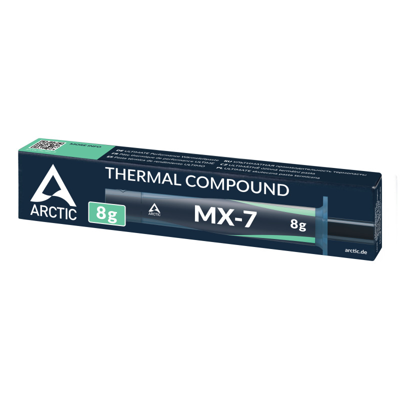 ARCTIC ACTCP00091A MX-7, Pasta térmica, 2,9 g/cm³, Gris, 35,000 - 38,000, -50 - 250 °C, 8 g