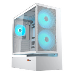 COUGAR 382DA40.0006 CGR-2DA4W-M, Midi Tower, PC, Blanco, ATX, CEB, micro ATX, Mini-ITX, Vidrio, Acero, Juego