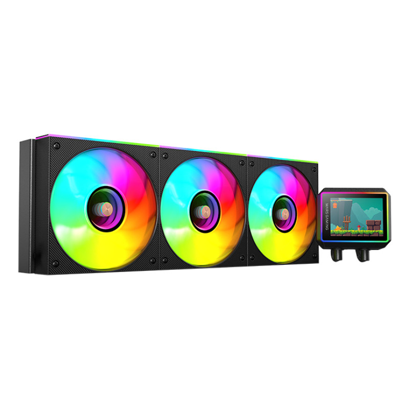 Mars Gaming MLVISIONII360 ML-VISIONII360, Sistema de refrigeración líquida todo en uno, 12 cm, Negro