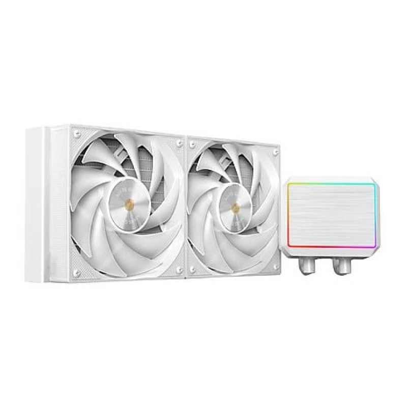 Mars Gaming MLPROII240W ML-PROII240W, Sistema de refrigeración líquida todo en uno, 12 cm, Blanco