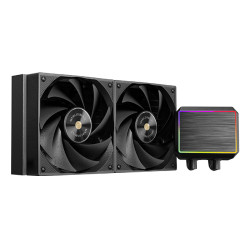 Mars Gaming MLPROII240 ML-PROII240, Sistema de refrigeración líquida todo en uno, 12 cm, Negro