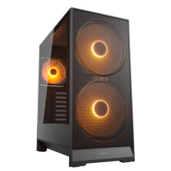 COUGAR 385VA40.0001 CGR-5VA4B-RGB, Midi Tower, PC, Negro, ATX, CEB, micro ATX, Mini-ITX, Juego, Multi