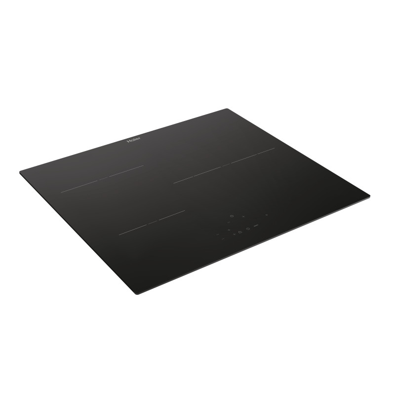 Haier 33803594 HAI633CD/E1, Negro, Integrado, 60 cm, Con placa de inducción, Vidrio y cerámica, 3 zona(s)