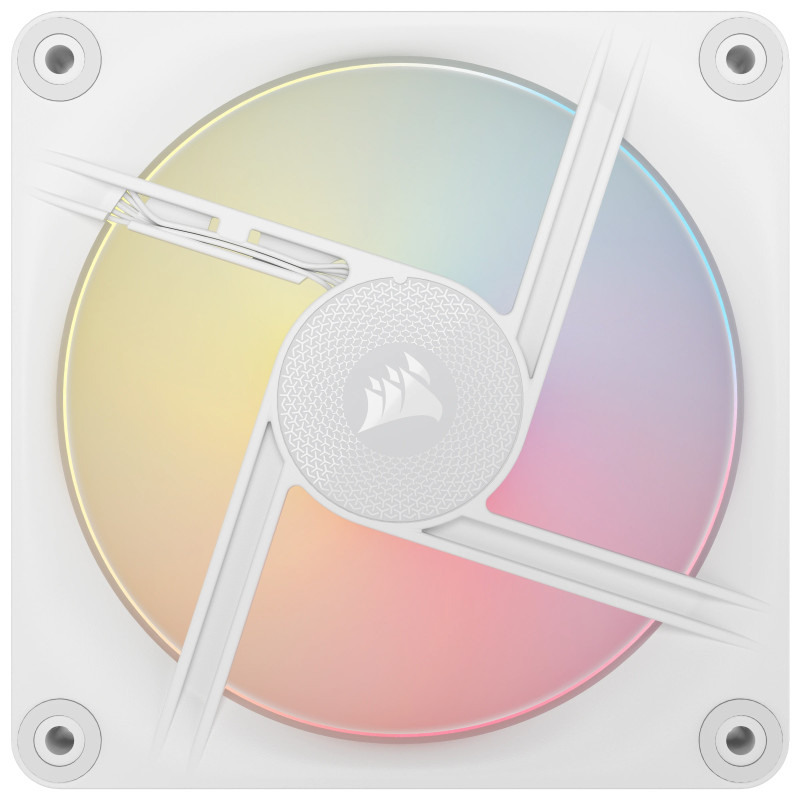 Corsair CO-9051054-WW iCUE LINK LX120-R RGB, Ventilador, 12 cm, 2400 RPM, Blanco