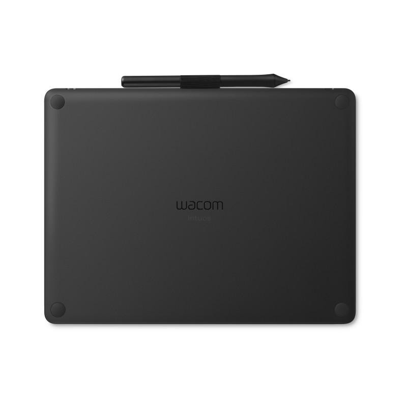 Wacom CTL-6100K-B Intuos CTL-6100K-B, Alámbrico, 216 x 135 mm, USB, 7 mm, Pluma, Negro
