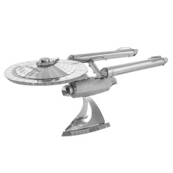 Fascinations MMS280 Metal Earth Enterprise NCC-1701, Maqueta de transbordador, Kit de montaje, Enterprise NCC-1701, Cualquier