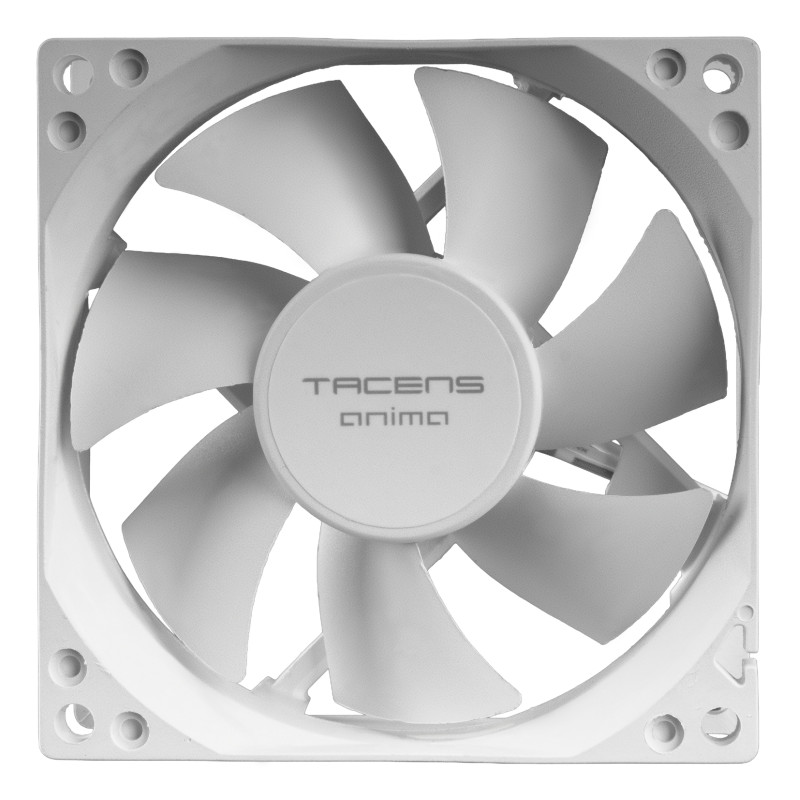 Tacens Anima AF8X2W AF8X2W, Ventilador, 8 cm, Blanco