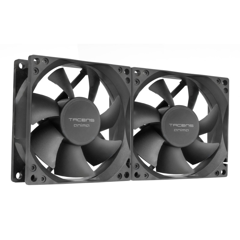 Tacens Anima AF8X2 AF8X2, Ventilador, 8 cm, Negro