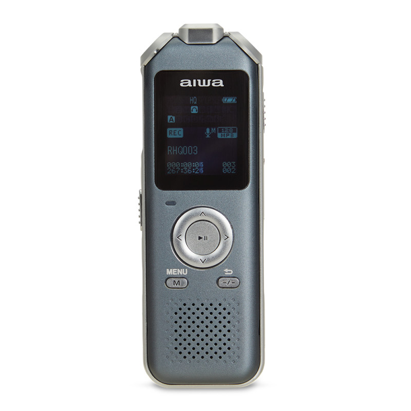 Aiwa DVR-M700 DVR-M700, 275 h, MP3, WAV, OLED, USB, USB Tipo C, Litio