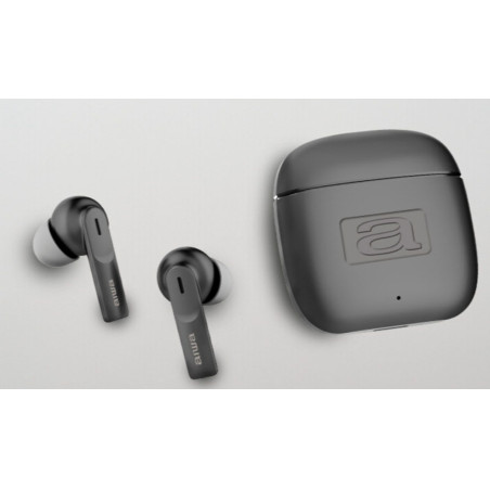 Aiwa EBTW-200 EBTW-200, True Wireless Stereo (TWS), 70 - 19000 Hz, Llamadas/Música, 264 g, Auriculares, Negro
