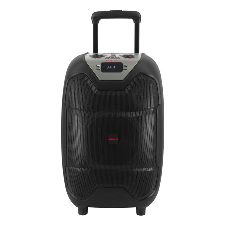 Aiwa KBTUS-500 KBTUS-500, 50 W, 400 W, 25,4 cm (10"), 7,62 cm (3"), Sistema de megafonía con ruedas, Negro