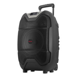 Aiwa KBTUS-500 KBTUS-500, 50 W, 400 W, 25,4 cm (10"), 7,62 cm (3"), Sistema de megafonía con ruedas, Negro 2