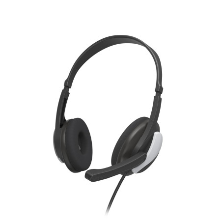 Hama 00139931 | "HS-P100 V2" Auriculares de oficina para PC, estéreo, negro, Alámbrico, Oficina/Centro de llamadas, 20 -