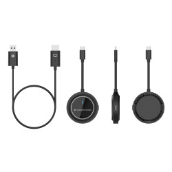 Conceptronic ATHERIC01B ATHERIC01B, Mochila, HDMI/USB, USB Tipo C, 1920 x 1080 Pixeles, Negro, 30 m 2