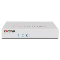 Fortinet FG-80F Fortigate 80F, 10 Gbit/s, 6500 Gbit/s, 1400 Mbit/s, 3,23 µs, 256-bit AES, HTTPS, IPSec, SHA-256, SSL/TLS,
