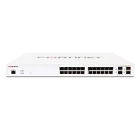 Fortinet FS-124E-POE FS-124E-POE, Gestionado, L2, Gigabit Ethernet (10/100/1000), Energía sobre Ethernet (PoE), Montaje en