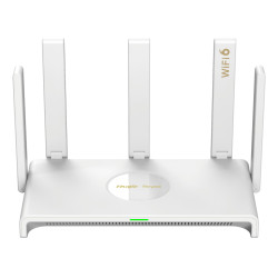 Ruijie Networks RG-EW3000GX RG-EW3000GX, Wi-Fi 6 (802.11ax), Doble banda (2,4 GHz / 5 GHz), Ethernet, Blanco, Router de