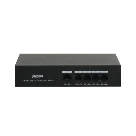 Dahua Technology DH-PFS3005-4ET-36 PoE DH-PFS3005-4ET-36, No administrado, L2, Fast Ethernet (10/100), Energía sobre Ethernet