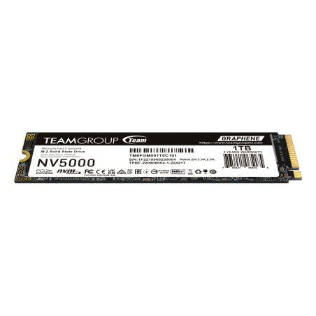 Team Group TM8FGM001T0C101 NV5000, 1 TB, M.2, 4500 MB/s