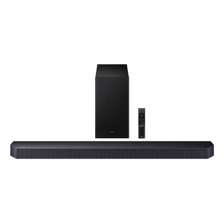 Samsung HW-Q600F/EN Q-series Barra de sonido Q600F Serie Q 3.1.2 con Subwoofer y Dolby Atmos 2025, 3.1.2 canales, DTS