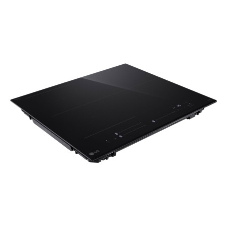 LG CI5Z2420BN CI5Z2420BN, Negro, Integrado, 59 cm, Con placa de inducción, Vidrio templado, 3 zona(s)