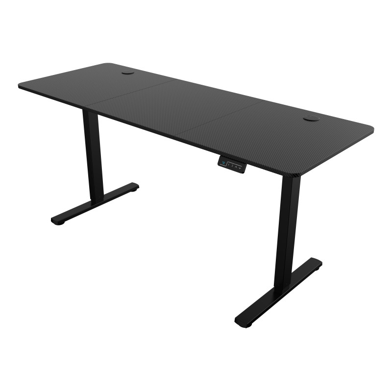 Mars Gaming MGDERGOPRO160 Mesa Elevable Eléctrica MGD-ERGOPRO160, Derecho, Forma rectangular, Tableros de partículas, Acero,