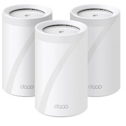 TP-Link DECO BE65(3-PACK) Deco BE65, Blanco, Interno, Sistema de malla, Tribanda (2.4 GHz / 5 GHz / 6 GHz), Wi-Fi 7 (802.11be),
